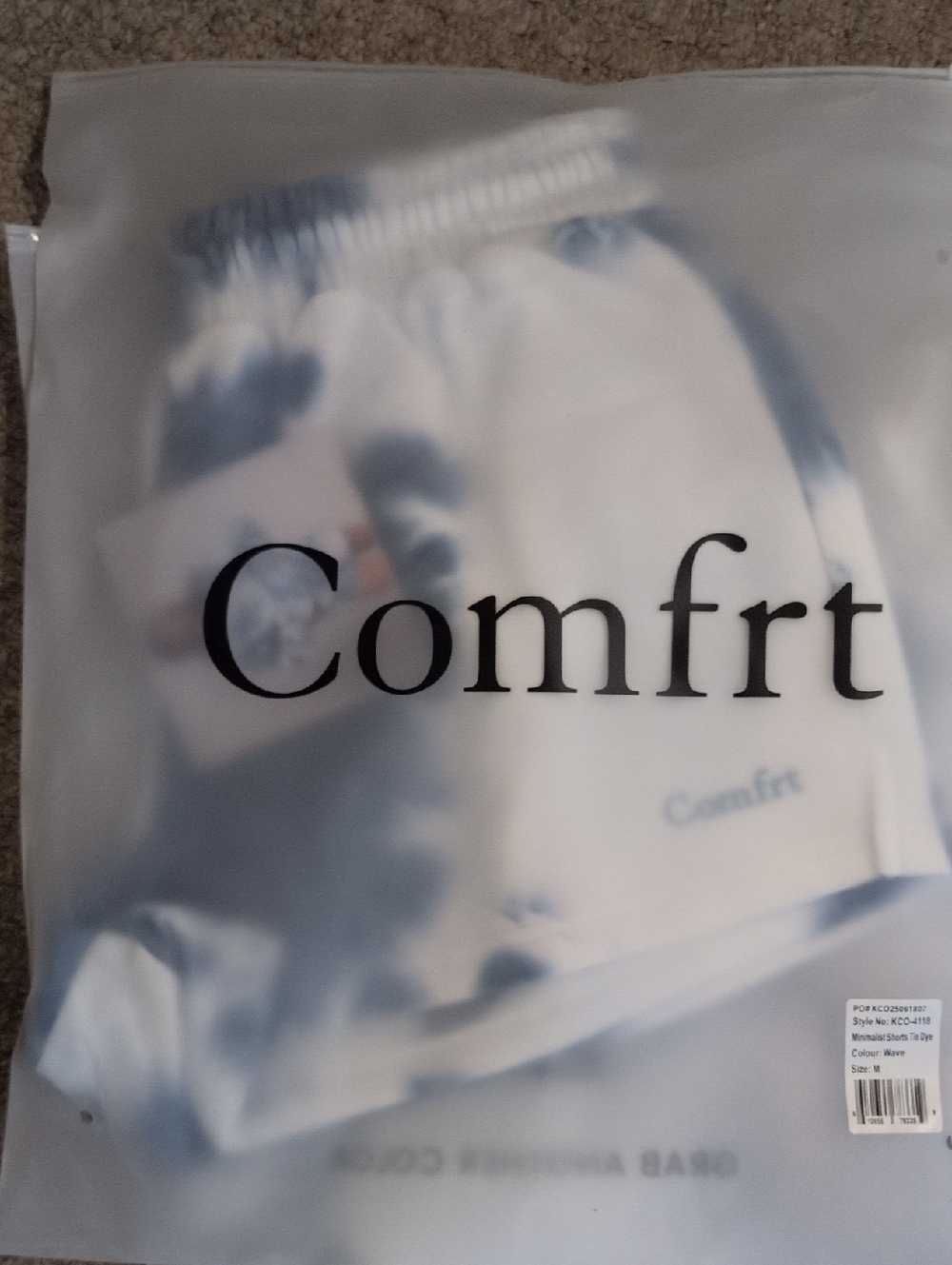 Comfrt Blue Wave Shorts